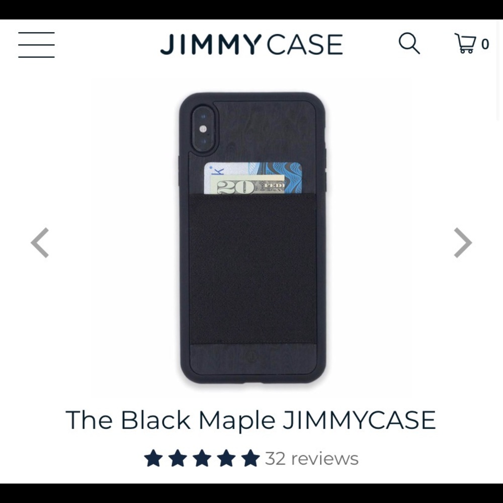 Jimmy wallet case iphone 8+